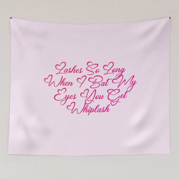 Item preview, Lashes so long when I bat my eyes you get whiplash designed and sold by Organized Chaos Designs.
