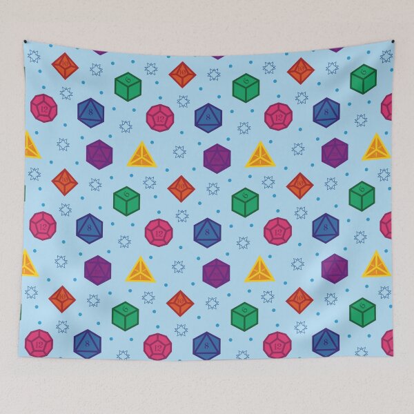 Item preview, blue dice designed and sold by Alwen-Art.