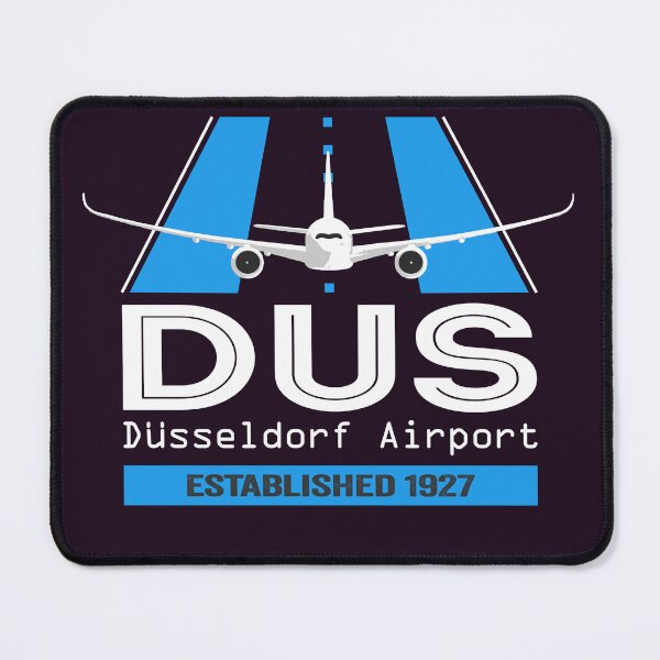 Item preview, DUS Dusseldorf Airport Germany - Plane Design designed and sold by FouDeeziner.