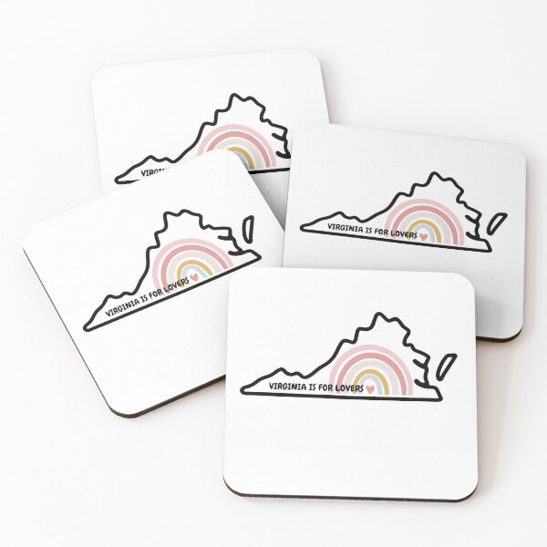 Item preview, Virginia Is For Lovers State Map designed and sold by ZazzyPumpkin.