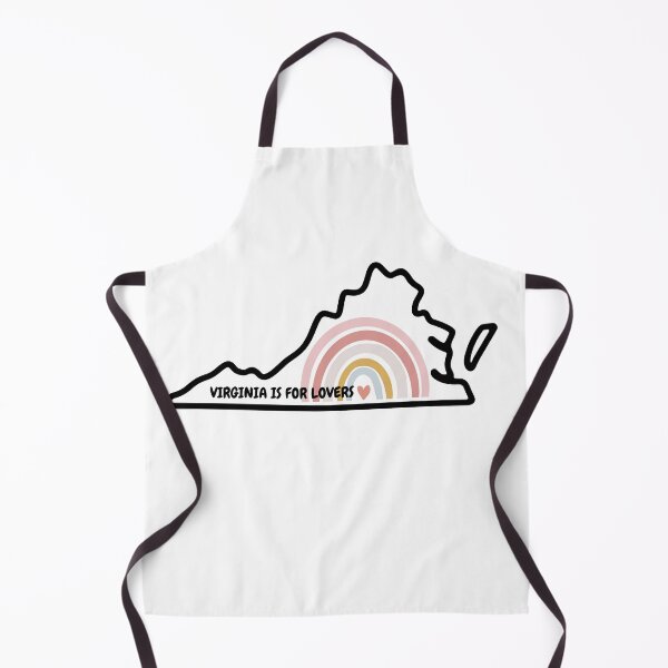 Item preview, Virginia Is For Lovers State Map designed and sold by ZazzyPumpkin.