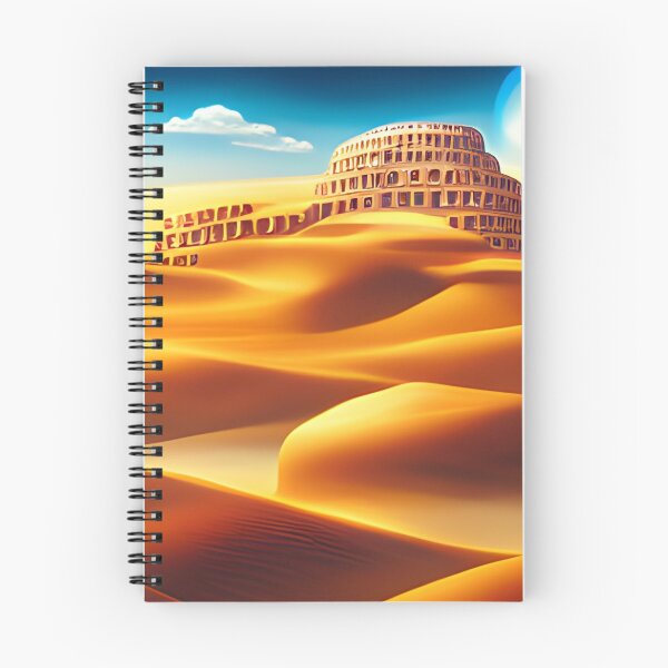 Item preview, Epic coliseum on dunes landscape. designed and sold by Art-Vibrations.