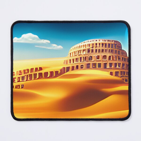 Item preview, Epic coliseum on dunes landscape. designed and sold by Art-Vibrations.