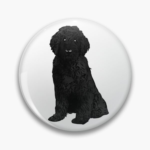 Item preview,  A Cute Black Labradoodle  designed and sold by rmcbuckeye.