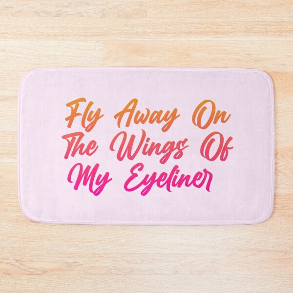 Item preview, Fly away on the wings of my eyeliner designed and sold by Organized Chaos Designs.