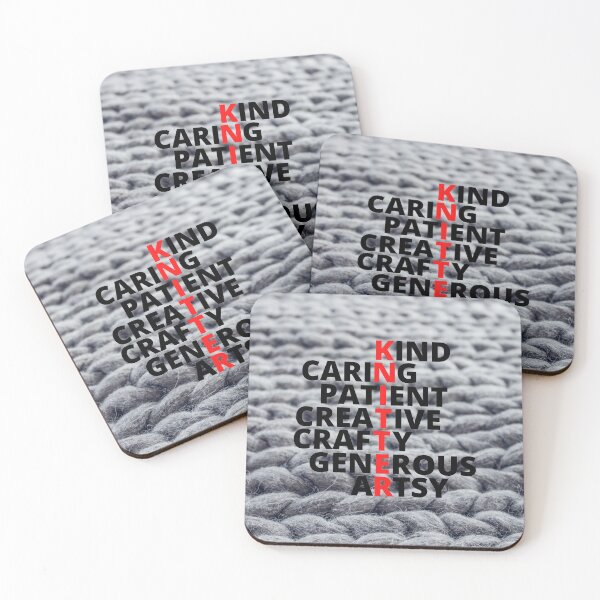 Item preview, Knitter, the skills of a knitting queen on knitted fabric designed and sold by Designbyfia.