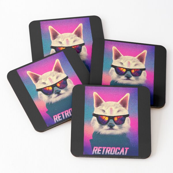 Item preview, Retrocat designed and sold by TheSamuraiCat.