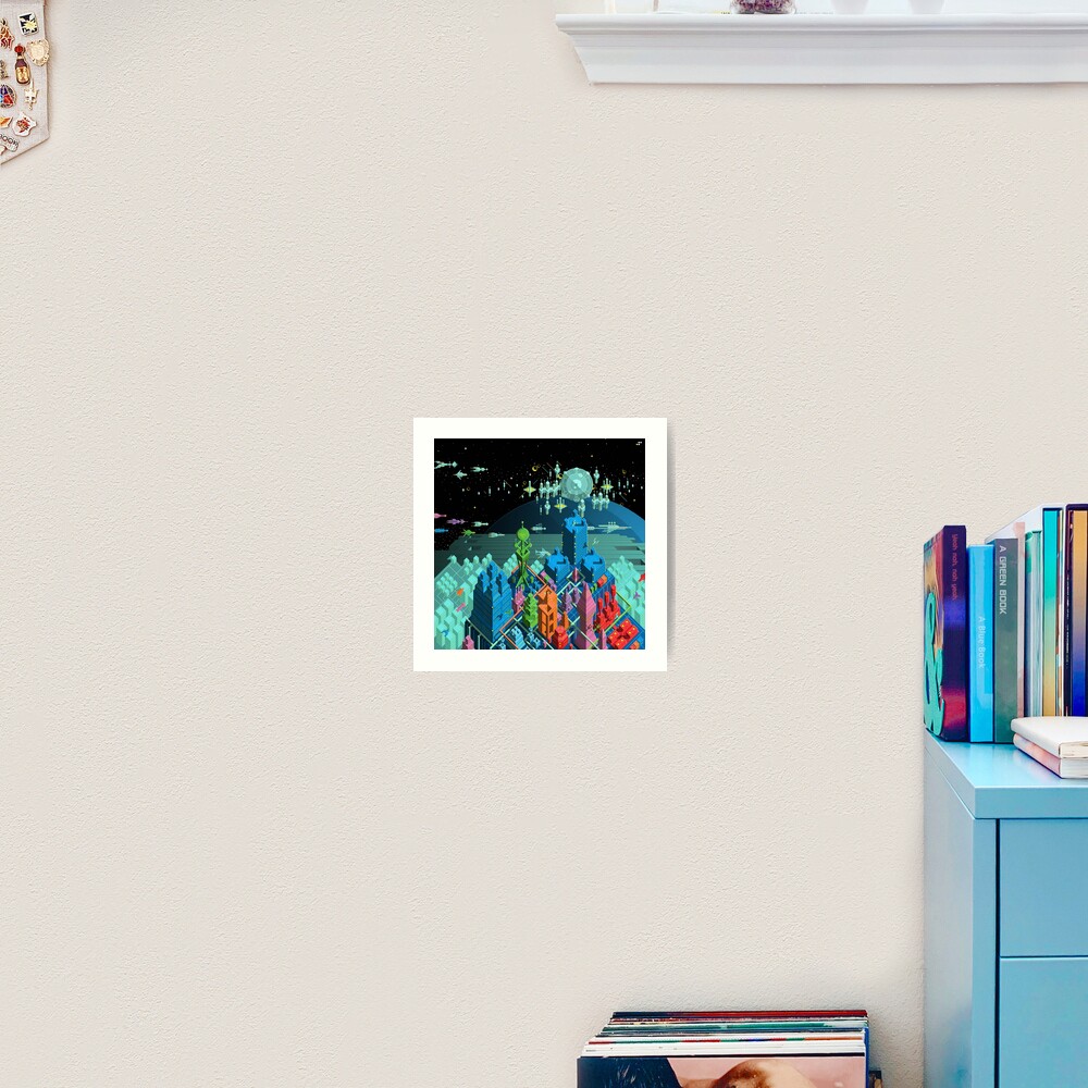 Pulse City Art Print