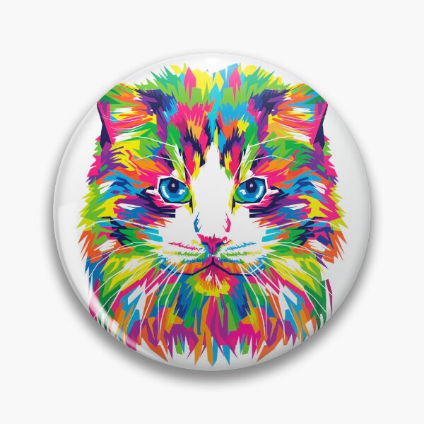 Artikelvorschau, Regenbogenkatze entworfen und verkauft von Silly  Stuff.