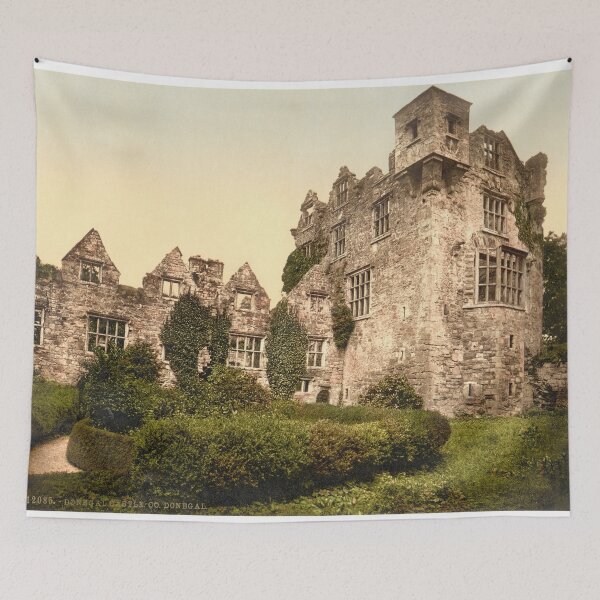 Item preview, Vintage Photo-Print of Donegal Castle (1900) designed and sold by BravuraMedia.