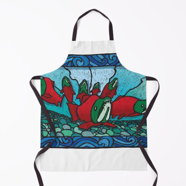 Item preview, Spawning Salmon designed and sold by Sabin Artworks.