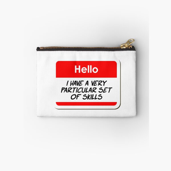 Item preview, Hello i have a very particular set of skills funny name tag designed and sold by ThreadlyAndCo.