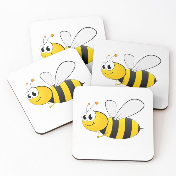 Item preview, Cute Honey Bee Cartoon Design designed and sold by Thonja.