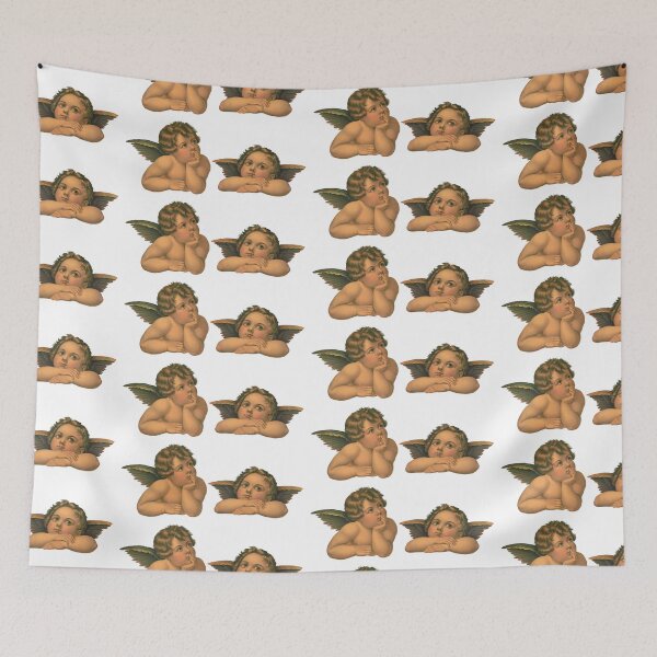 Item preview, Cherubs after Raphael (1890) designed and sold by portokalis.