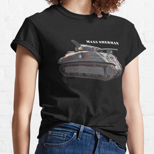 Iwo Jima M4A3 Sherman Tank Classic T-Shirt