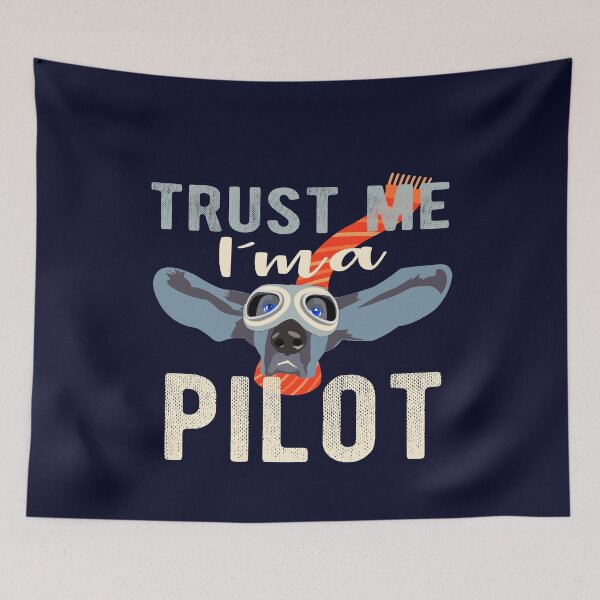 Item preview, Trust me I'm a Pilot - Dog Design Gift Pilot designed and sold by FouDeeziner.