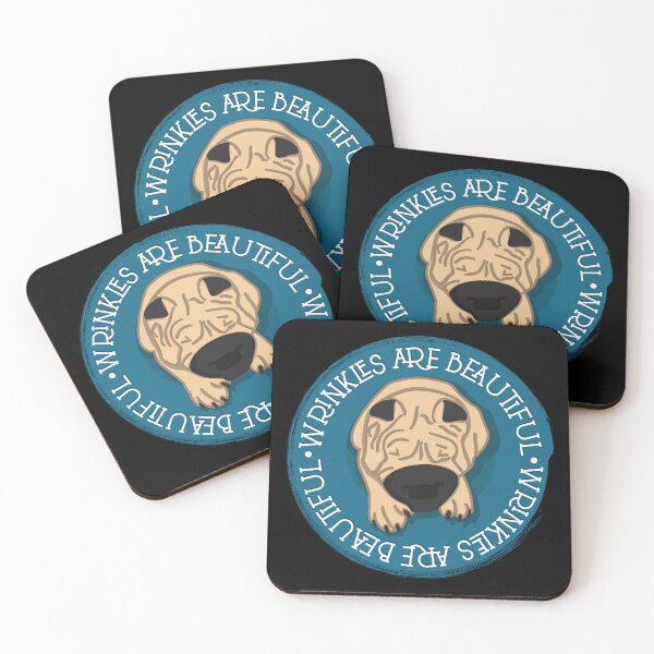 Item preview, Shar Pei Wrinkles Are Beautiful - Stamp designed and sold by KotaMikota.