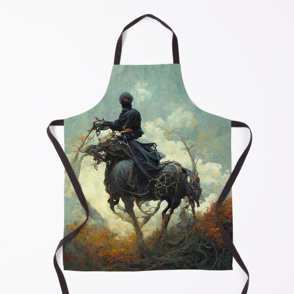 Item preview, Arabian Rider Steppe Rotten Horse, Dali Abstract Art designed and sold by SalogwynLifeArt.