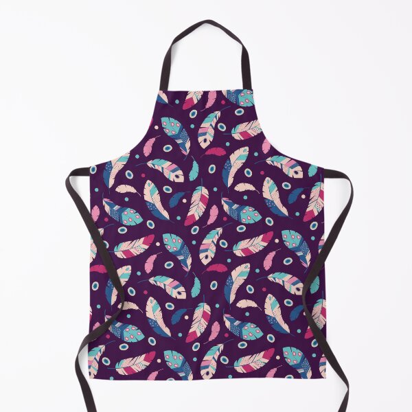 Item preview, colorful ornate feathers pattern designed and sold by Olyanazh.