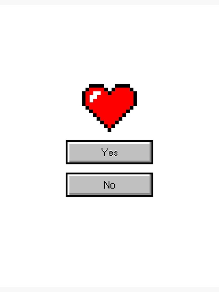 "Minecraft Heart" Poster for Sale by maxmart Redbubble