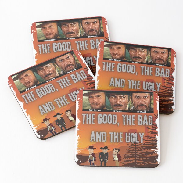 Item preview, The Good, the Bad and the Ugly - Poster designed and sold by DrawingAndText.