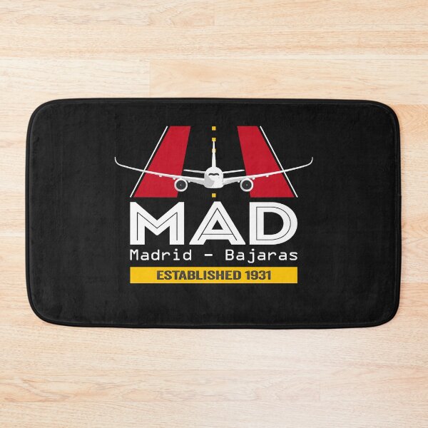 Item preview, MAD Madrid Airport Spain - Plane Design designed and sold by FouDeeziner.