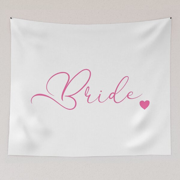 Item preview, Bride Pink heart designed and sold by blacklittlemoon.