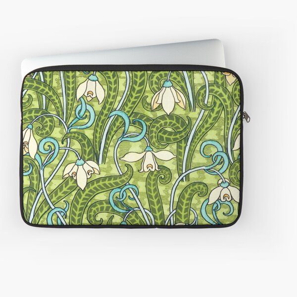 Snowdrop by Eugene Grasset Laptop Sleeve