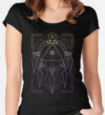Geo Ring Women's Fitted Scoop T-Shirt