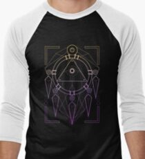 Geo Ring Men's Baseball ¾ T-Shirt