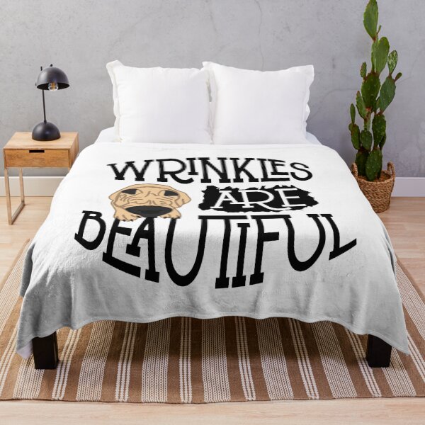 Item preview, Shar Pei Wrinkles Are Beautiful - black letters designed and sold by KotaMikota.