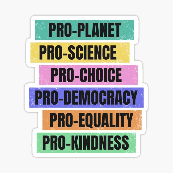 Item preview, Pro-Planet, Pro-Science, Pro-Democracy designed and sold by jitterfly.