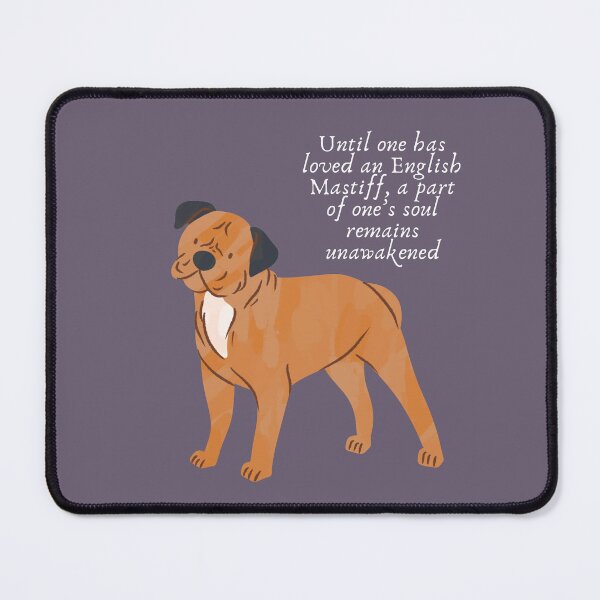 Item preview, English  Mastiff quote  designed and sold by Hallamalla.