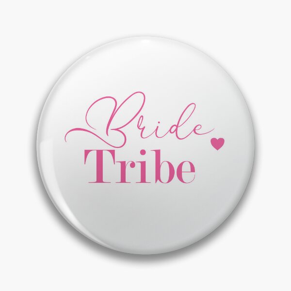 Item preview, Bride Tribe pink heart designed and sold by blacklittlemoon.
