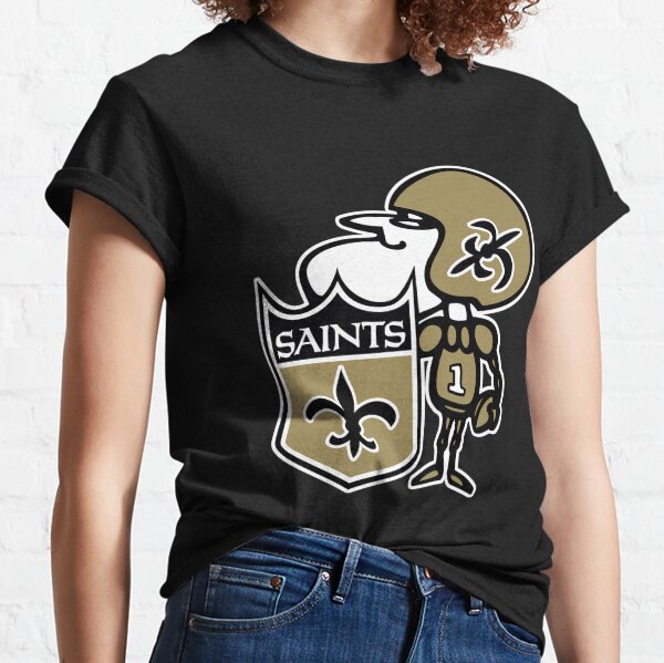 Unisex NFL Saints Helmet Graphic Tee – Recovered Clothing