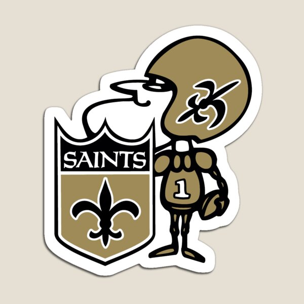 New Orleans Saints Night Superdome Who Dat Nation Louisiana State Die-cut  MAGNET