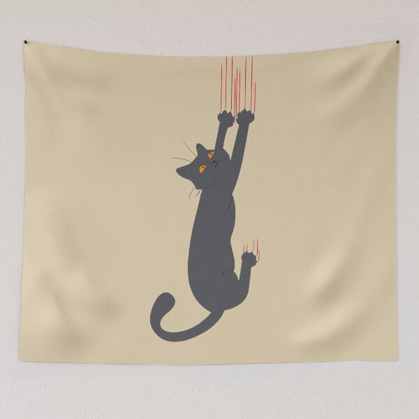 Item preview, Funny British Shorthair Cat Holding On, Best Gift Idea For Cat Lover  designed and sold by Quotesigner.