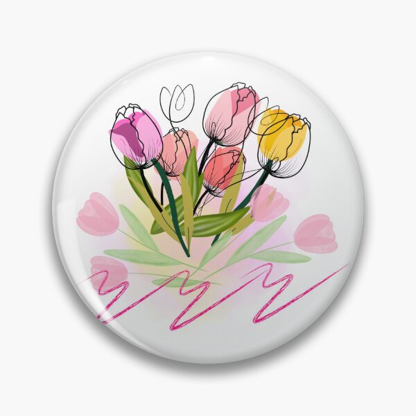 Artikelvorschau, Kunst Tulpen Pastellfarben entworfen und verkauft von nisscreations.