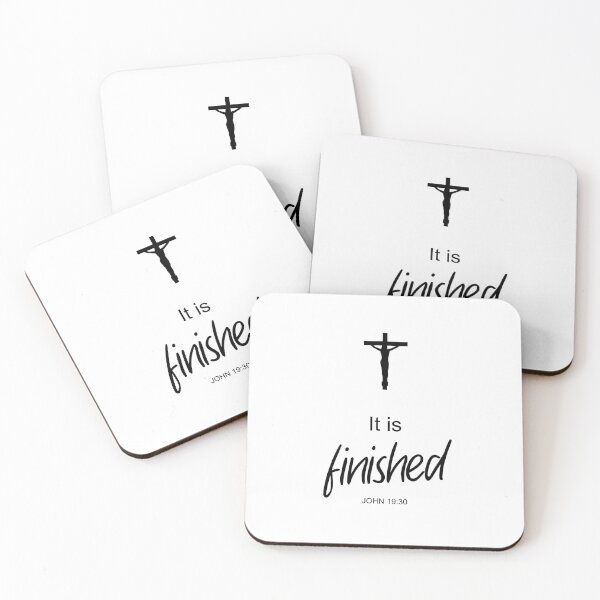 Item preview, It is finished - John 19:30 designed and sold by aheartforgod.