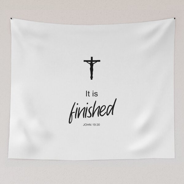 Item preview, It is finished - John 19:30 designed and sold by aheartforgod.