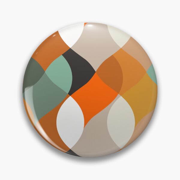 Item preview, 70s groovy retro vintage pattern designed and sold by PG Illustration.