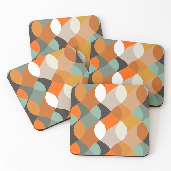 Item preview, 70s groovy retro vintage pattern designed and sold by PG Illustration.