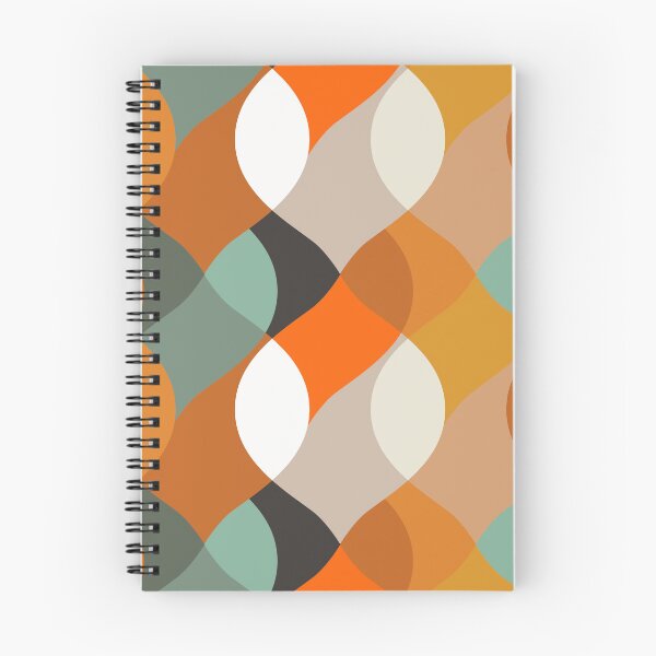 Item preview, 70s groovy retro vintage pattern designed and sold by PG Illustration.