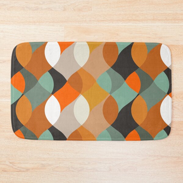 Item preview, 70s groovy retro vintage pattern designed and sold by PG Illustration.