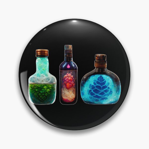 Item preview, Health and Mana Potions designed and sold by Yukiin.