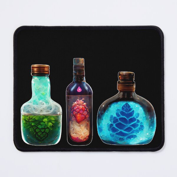 Item preview, Health and Mana Potions designed and sold by Yukiin.