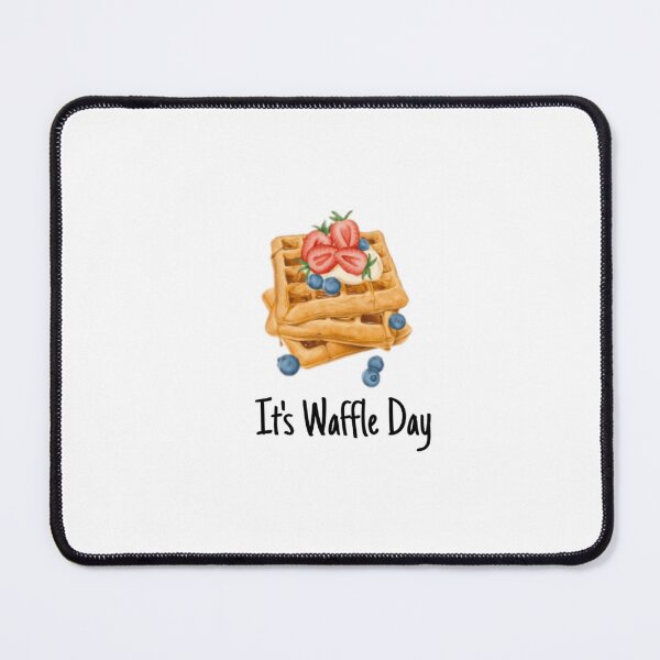 Item preview, It's Waffle Day designed and sold by The Glasses Girl.