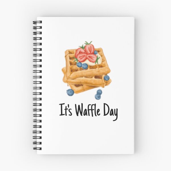 Item preview, It's Waffle Day  designed and sold by The Glasses Girl.