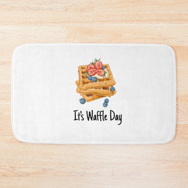 Item preview, It's Waffle Day  designed and sold by The Glasses Girl.