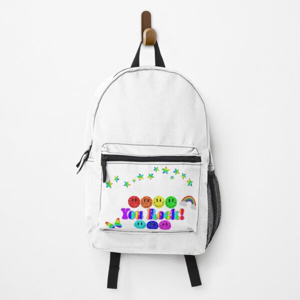 Item preview, "you rock" colorful kid core design designed and sold by Jessi-Sketches.